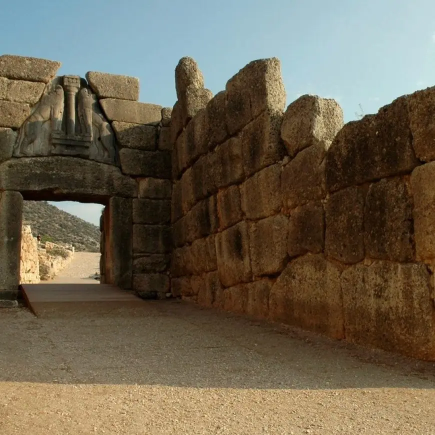 Porta-dei-Leoni-di-Micene