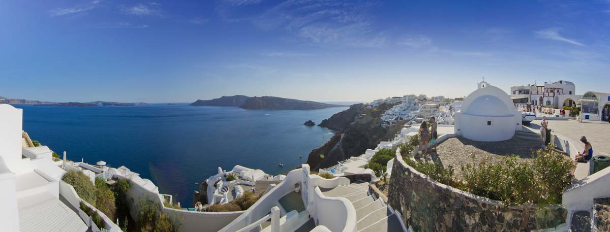 Affaccio sulla Caldera di Santorini
