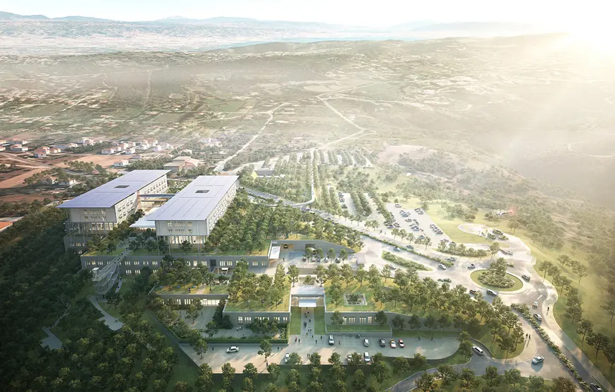 vista-dall-alto-dello-spazio-fondazione-stavros-niarchos-con-aiuole-e-giardini-di-spezie