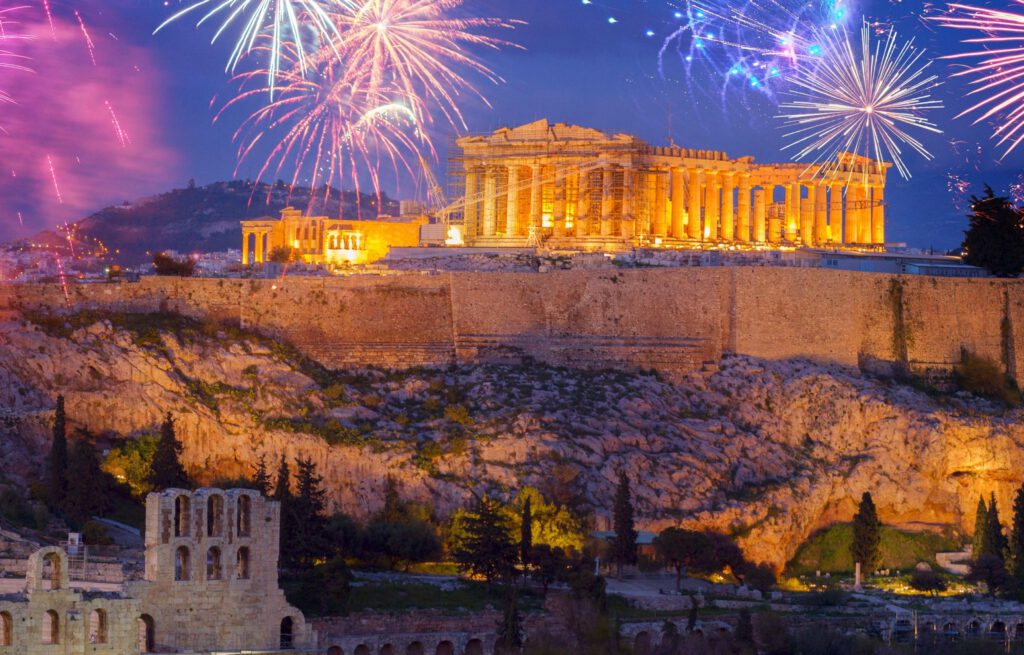 Capodanno 2027 ad Atene e Tour Delfi e Meteore con volo da Milano