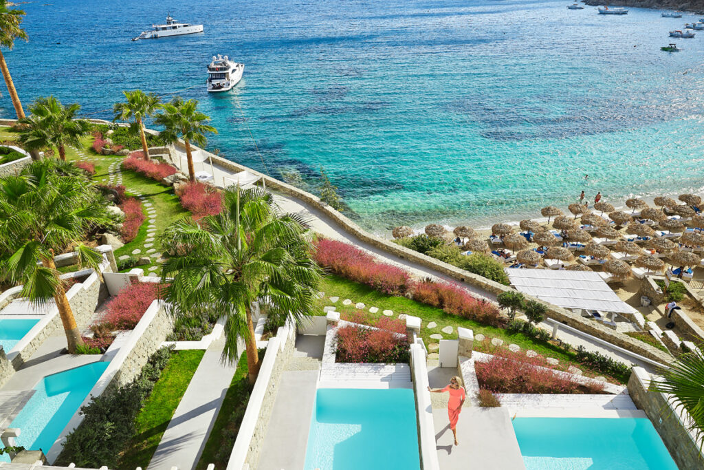Vacanza a Mykonos al Grecotel Mykonos Blu con volo dall’Italia