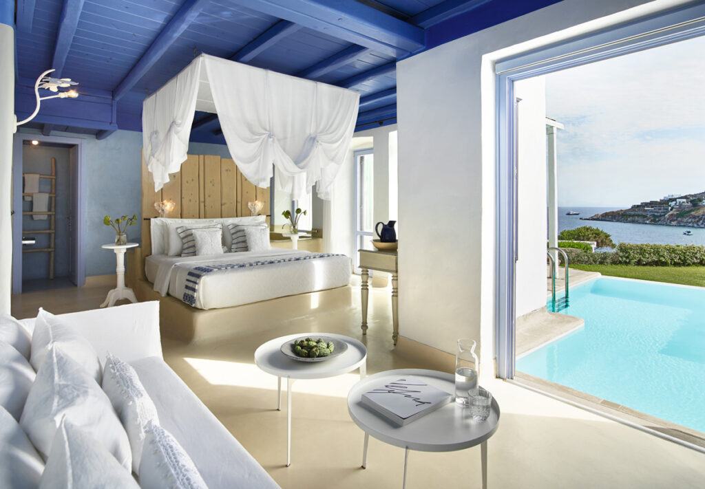 Vacanza a Mykonos al Grecotel Mykonos Blu con volo dall’Italia