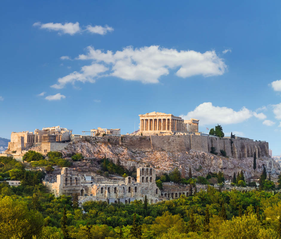 Atene + Tour Argolide, Olympia, Delfi e Meteore con volo da Roma o Milano