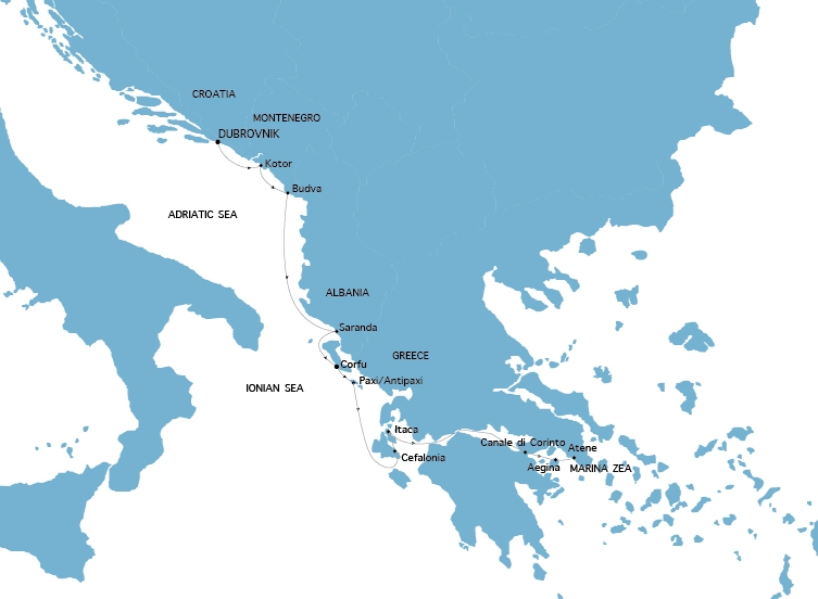 Costa Adriatica e Grecia 7 notti IN AGGIORNAMENTO