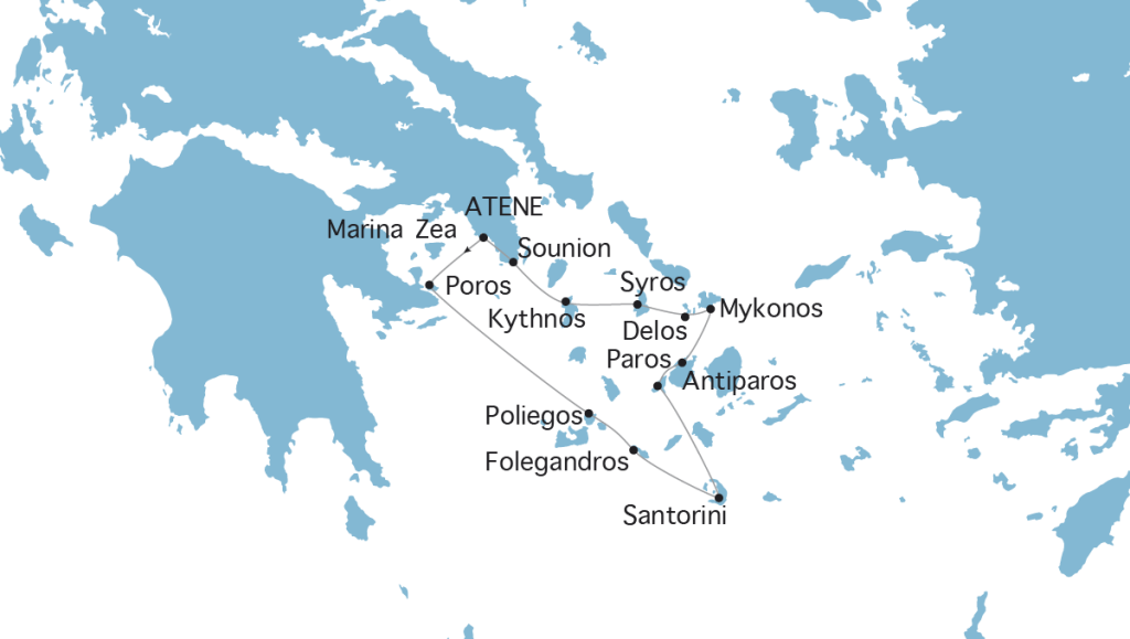 Gioielli delle Cicladi 7 notti IN AGGIORNAMENTO