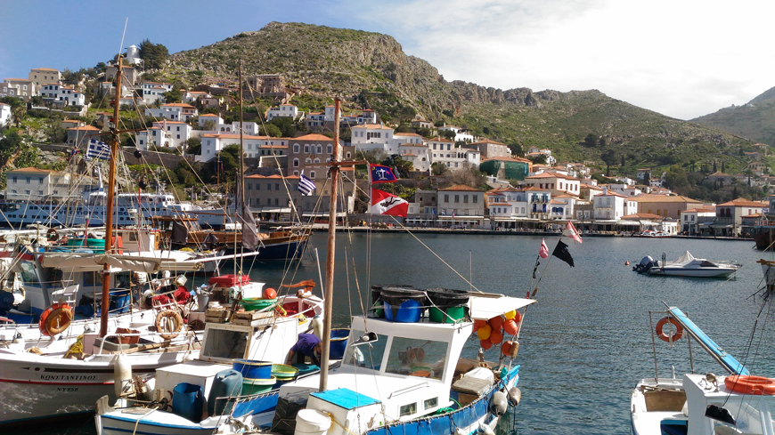 Crociera Caicco Isole Saroniche guida in italiano