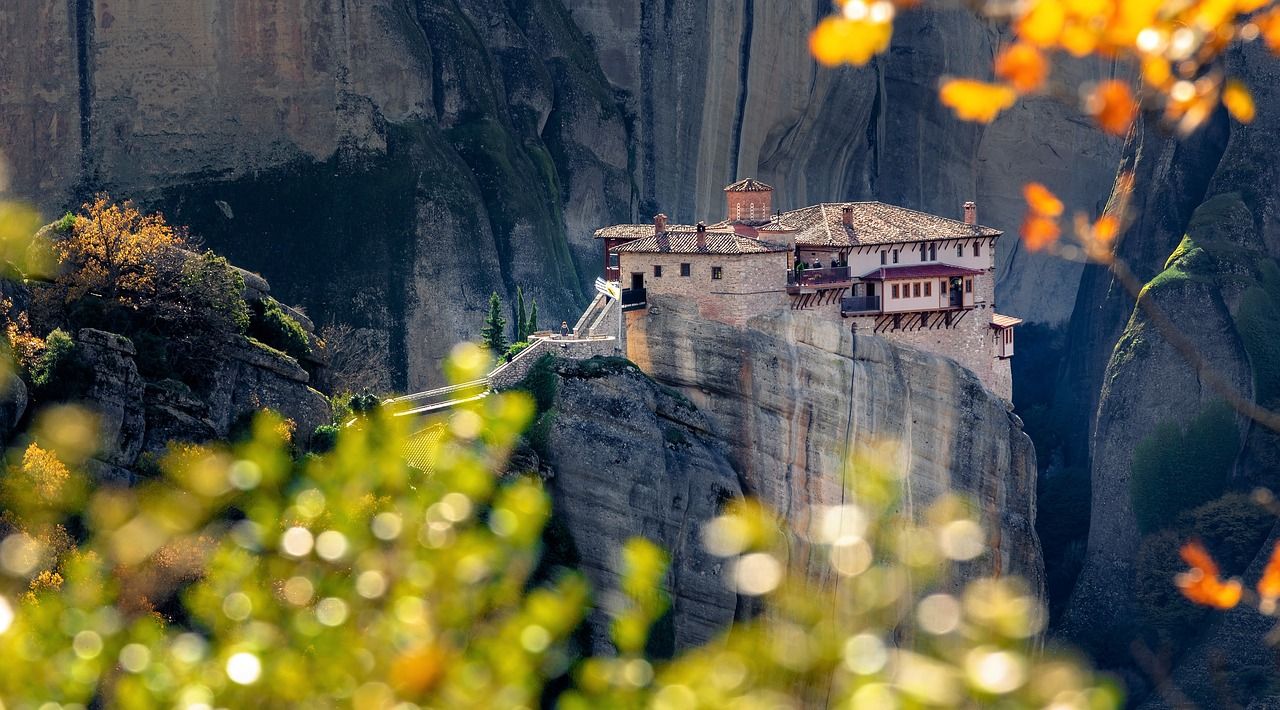 Monastero delle Meteore fonte Pixabay free image