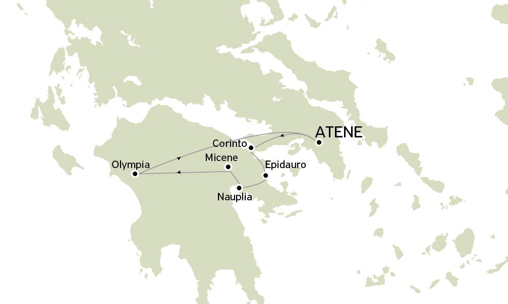 Atene e Delfi + Crociera Egeo Iconico 4 notti